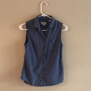 Jack Wills size 2 plaid collared button down
